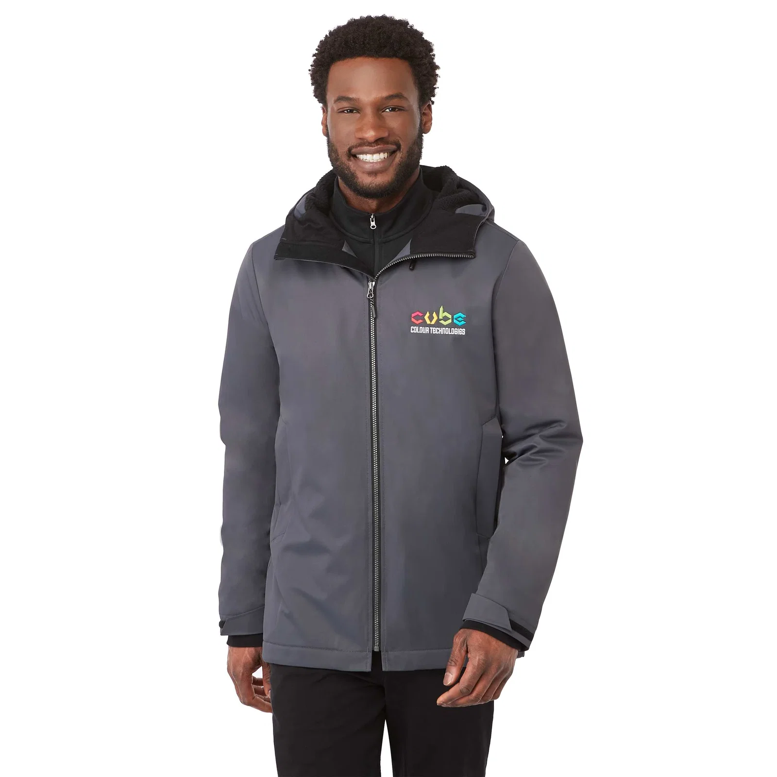 Branded Eco-Friendly Hardy Insulated Men's Jacket — view 17