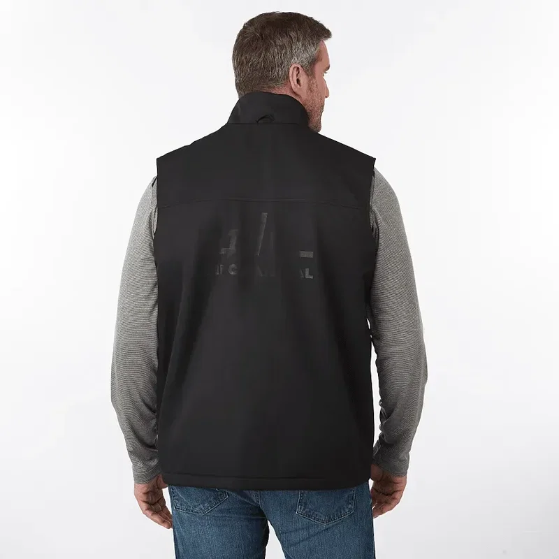 Branded Men's Eco Sherpa Fleece Lined Vest — view 10