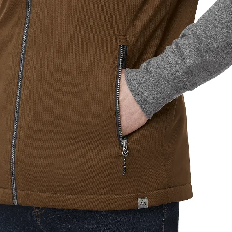 Branded Men's Eco Sherpa Fleece Lined Vest — view 12