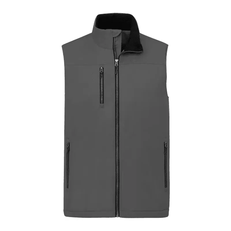 Branded Men's Eco Sherpa Fleece Lined Vest — view 25