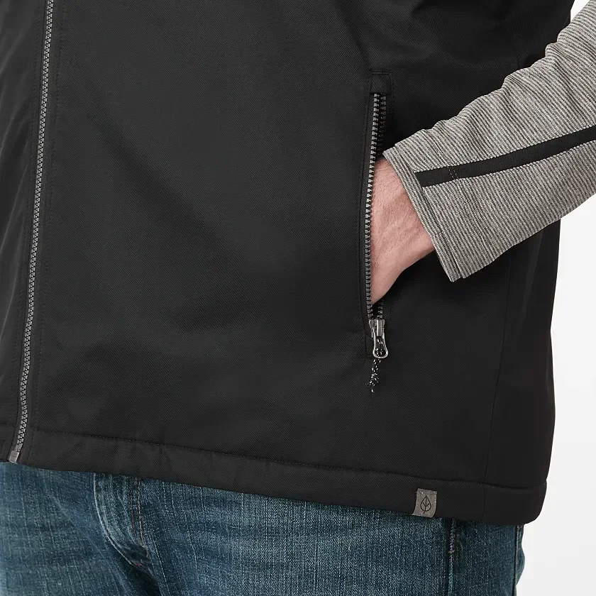 Branded Men's Eco Sherpa Fleece Lined Vest — view 4