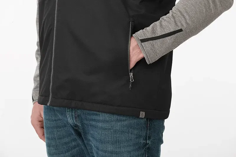 Branded Men's Eco Sherpa Fleece Lined Vest — view 5