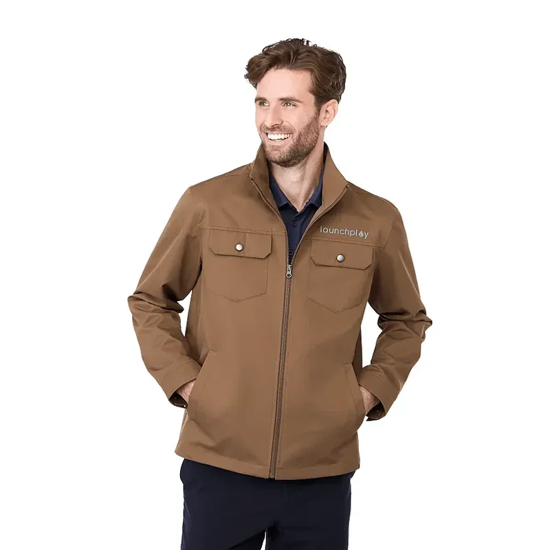Branded Men's Eco Work Jacket - HARDY — view 13