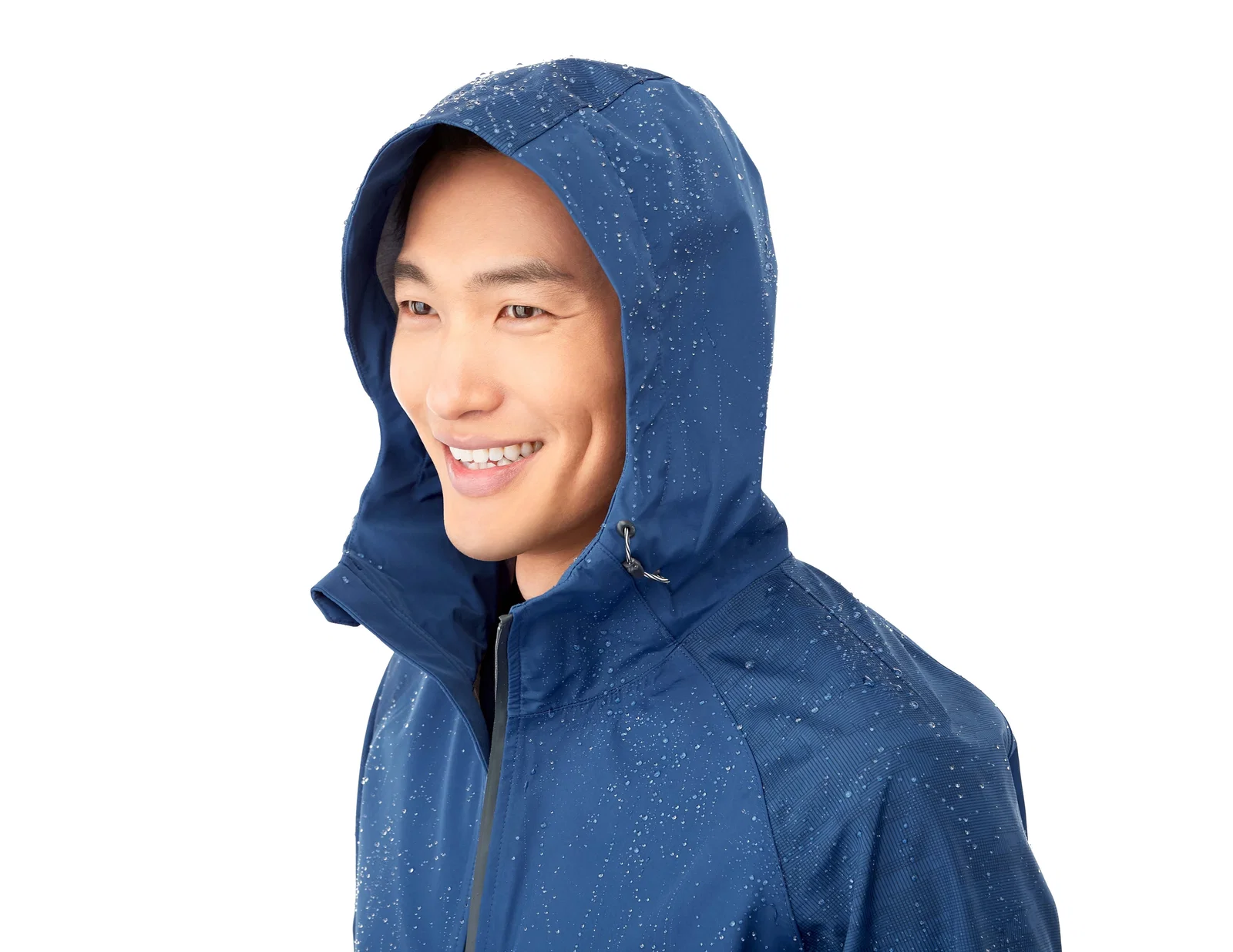 Customized Waterproof Softshell Rain Jacket with Hood - Men's Index — view 20
