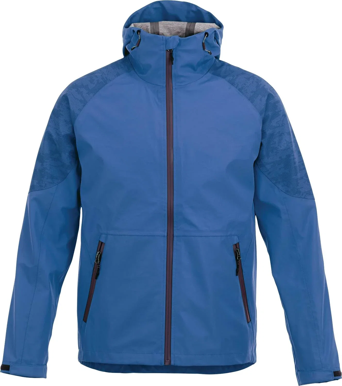 Customized Waterproof Softshell Rain Jacket with Hood - Men's Index — view 21