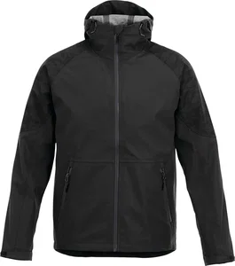 Customized Waterproof Softshell Rain Jacket with Hood - Men's Index