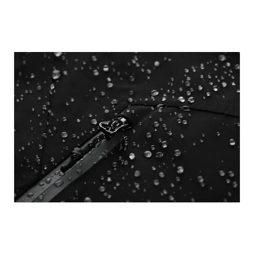 Customized Waterproof Softshell Rain Jacket with Hood - Men's Index — view 3
