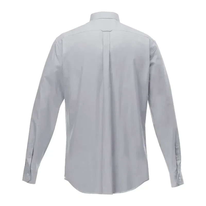 Custom Branded Men's Long Sleeve Oxford Shirt - Tall (Irvine) — view 2