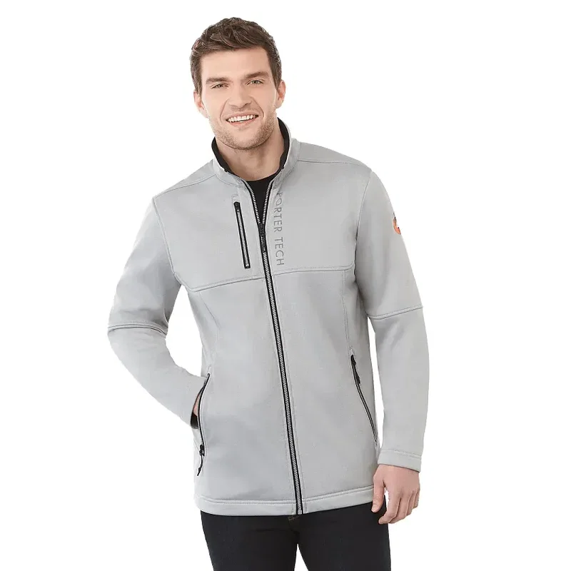 Custom Eco Waterproof Softshell Jacket (Men's JORIS) — view 13