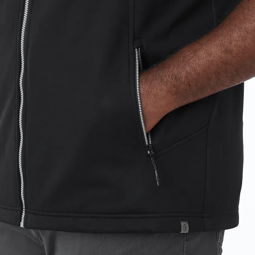 Branded JORIS Eco Softshell Waterproof Vest - Men's — view 2