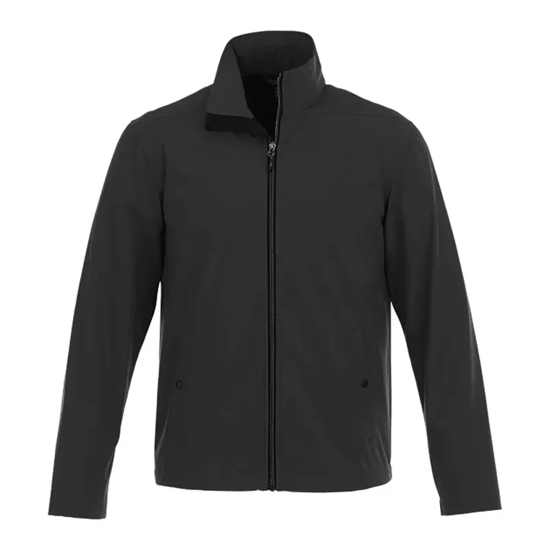 Branded Men's Karmine Lightweight Softshell Jacket - Water Repellent — view 18