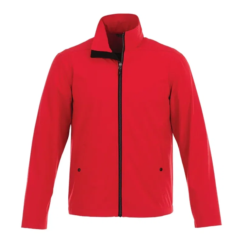 Branded Men's Karmine Lightweight Softshell Jacket - Water Repellent — view 6