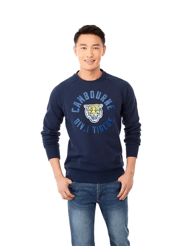 Custom Branded Men's KRUGER Fleece Crewneck Sweatshirt — view 9