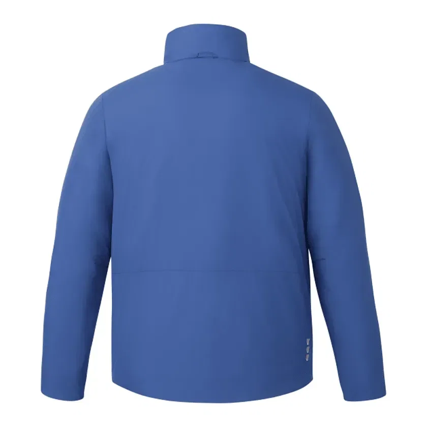Custom Eco Packable Insulated Men's Jacket with No Contact Keychain — view 2