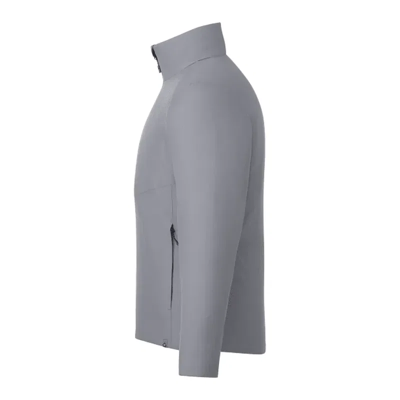 Custom Eco Packable Insulated Men's Jacket with No Contact Keychain — view 22