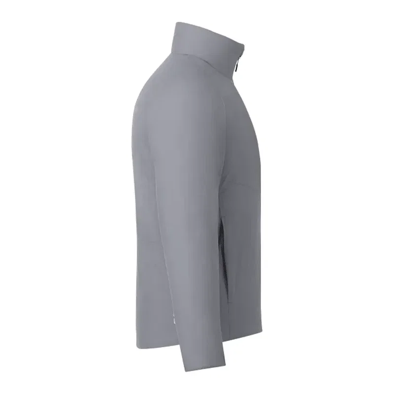 Custom Eco Packable Insulated Men's Jacket with No Contact Keychain — view 23