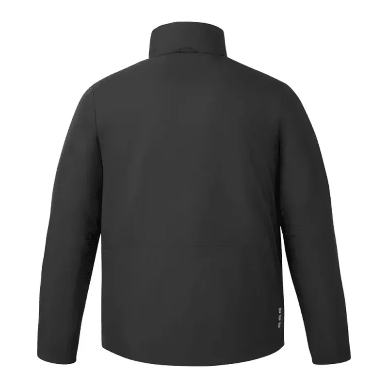 Custom Eco Packable Insulated Men's Jacket with No Contact Keychain — view 25