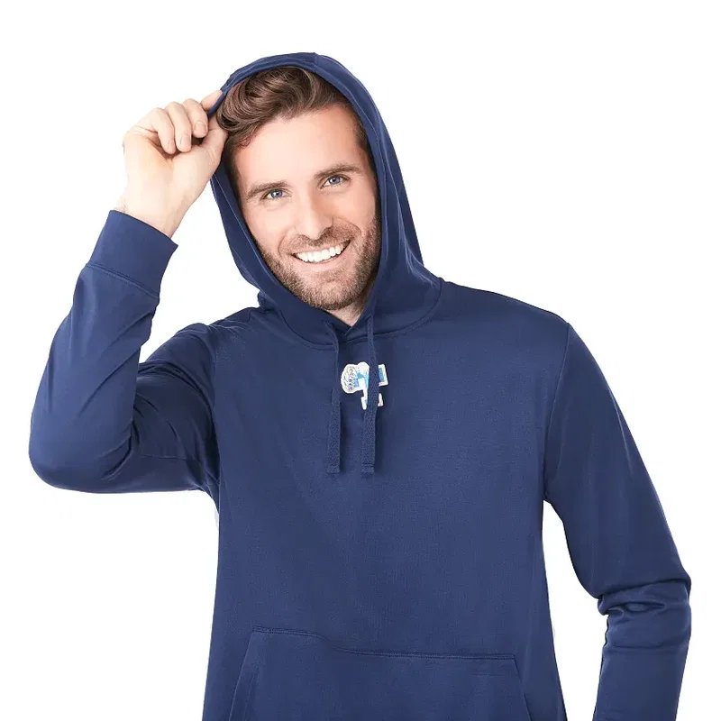Custom Men's Eco Knit Performance Hoodie - LAVAR — view 13