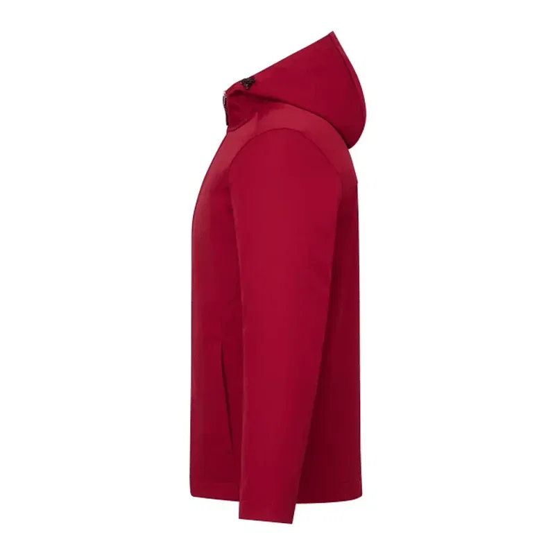 Custom Branded Lefroy Eco Softshell Hooded Jacket for Men — view 12