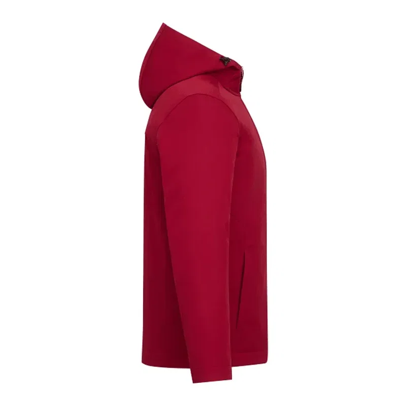 Custom Branded Lefroy Eco Softshell Hooded Jacket for Men — view 13