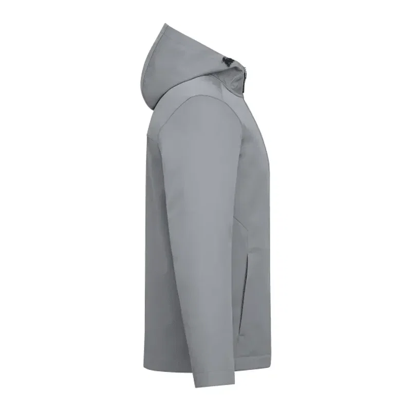 Custom Branded Lefroy Eco Softshell Hooded Jacket for Men — view 17