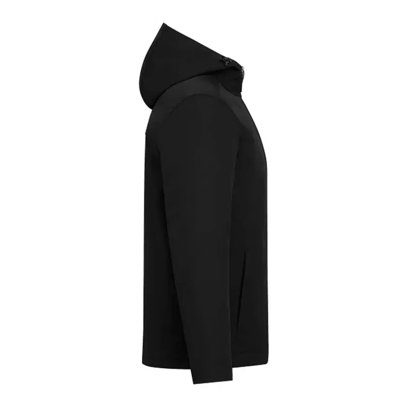 Custom Branded Lefroy Eco Softshell Hooded Jacket for Men — view 21