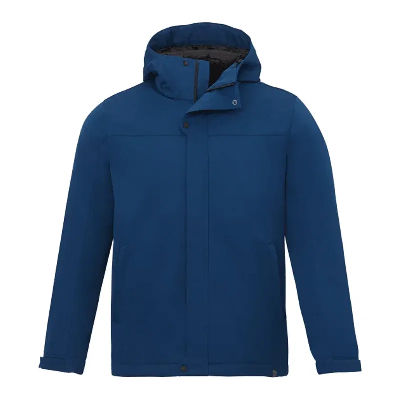 Promotional Men's Insulated Eco Water-Repellent Jacket with Hoodie — view 18