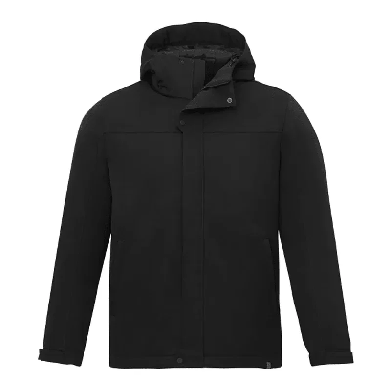 Promotional Men's Insulated Eco Water-Repellent Jacket with Hoodie — view 25