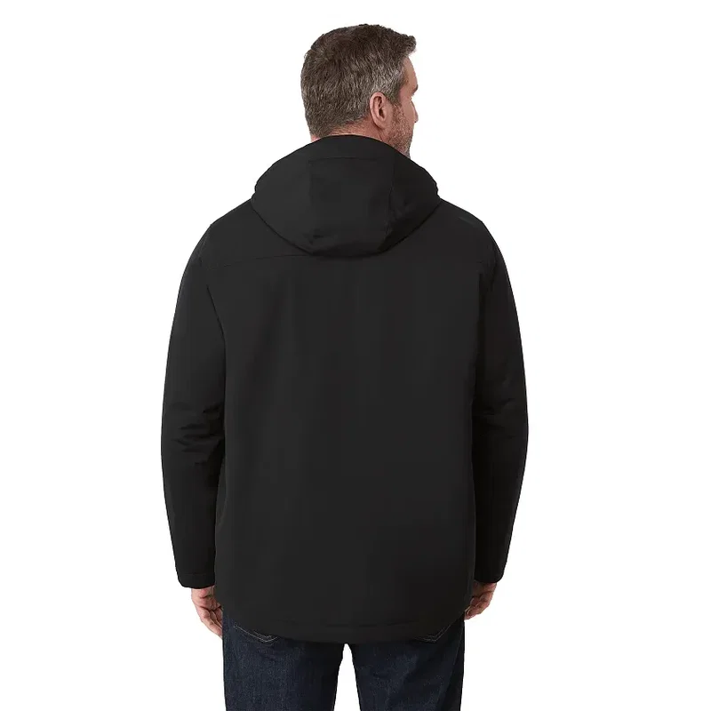 Promotional Men's Insulated Eco Water-Repellent Jacket with Hoodie — view 27