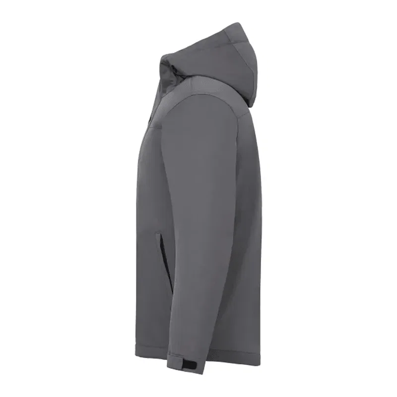 Promotional Men's Insulated Eco Water-Repellent Jacket with Hoodie — view 5