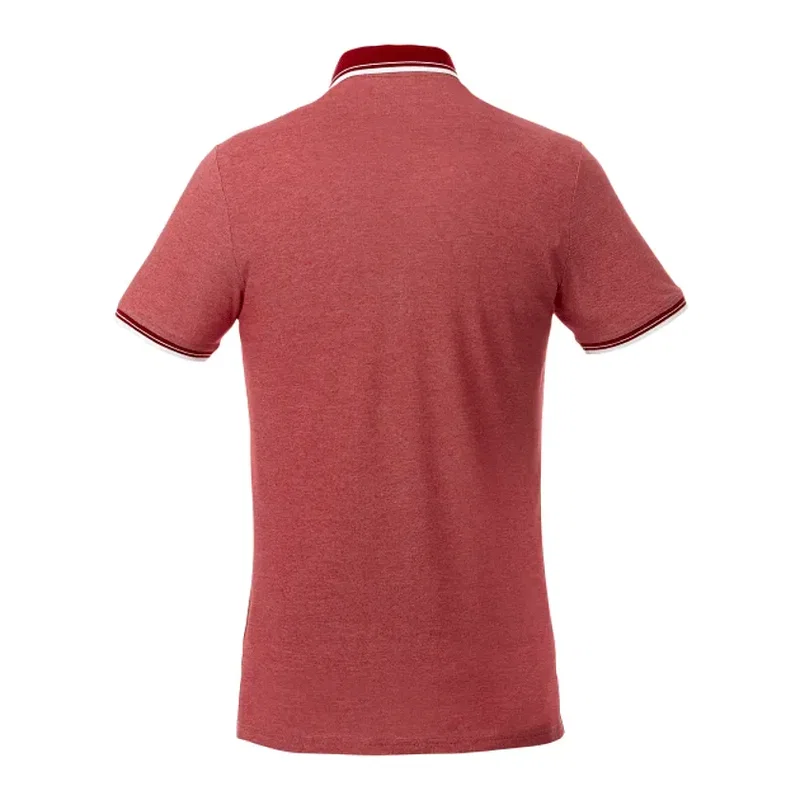 Custom Branded Roots73 Limestone Short Sleeve Polo for Men — view 11