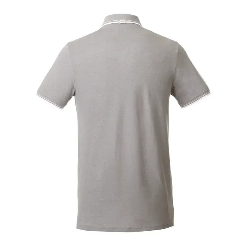 Custom Branded Roots73 Limestone Short Sleeve Polo for Men — view 15