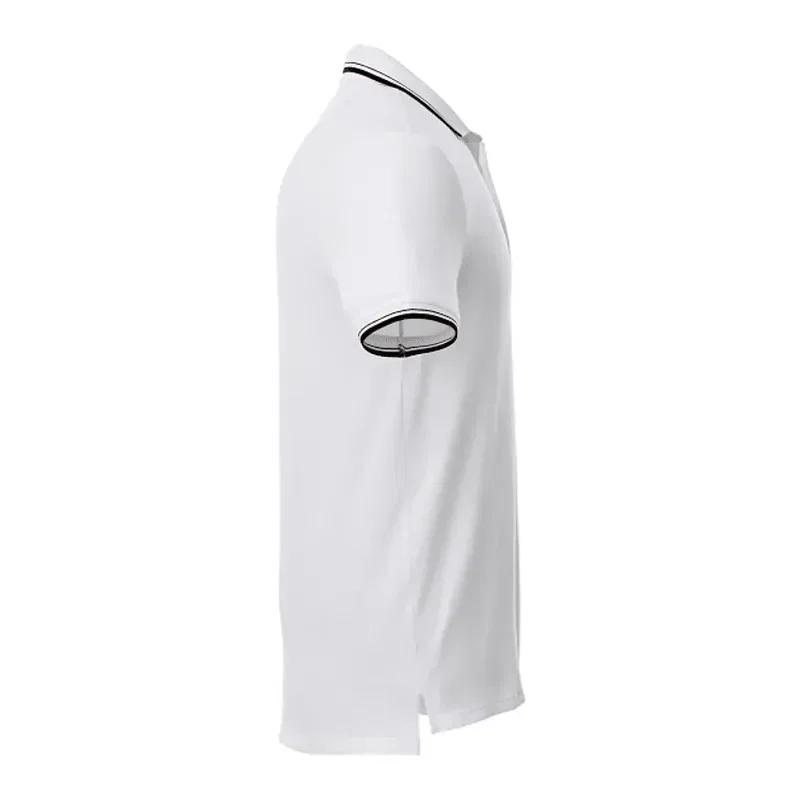 Custom Branded Roots73 Limestone Short Sleeve Polo for Men — view 9