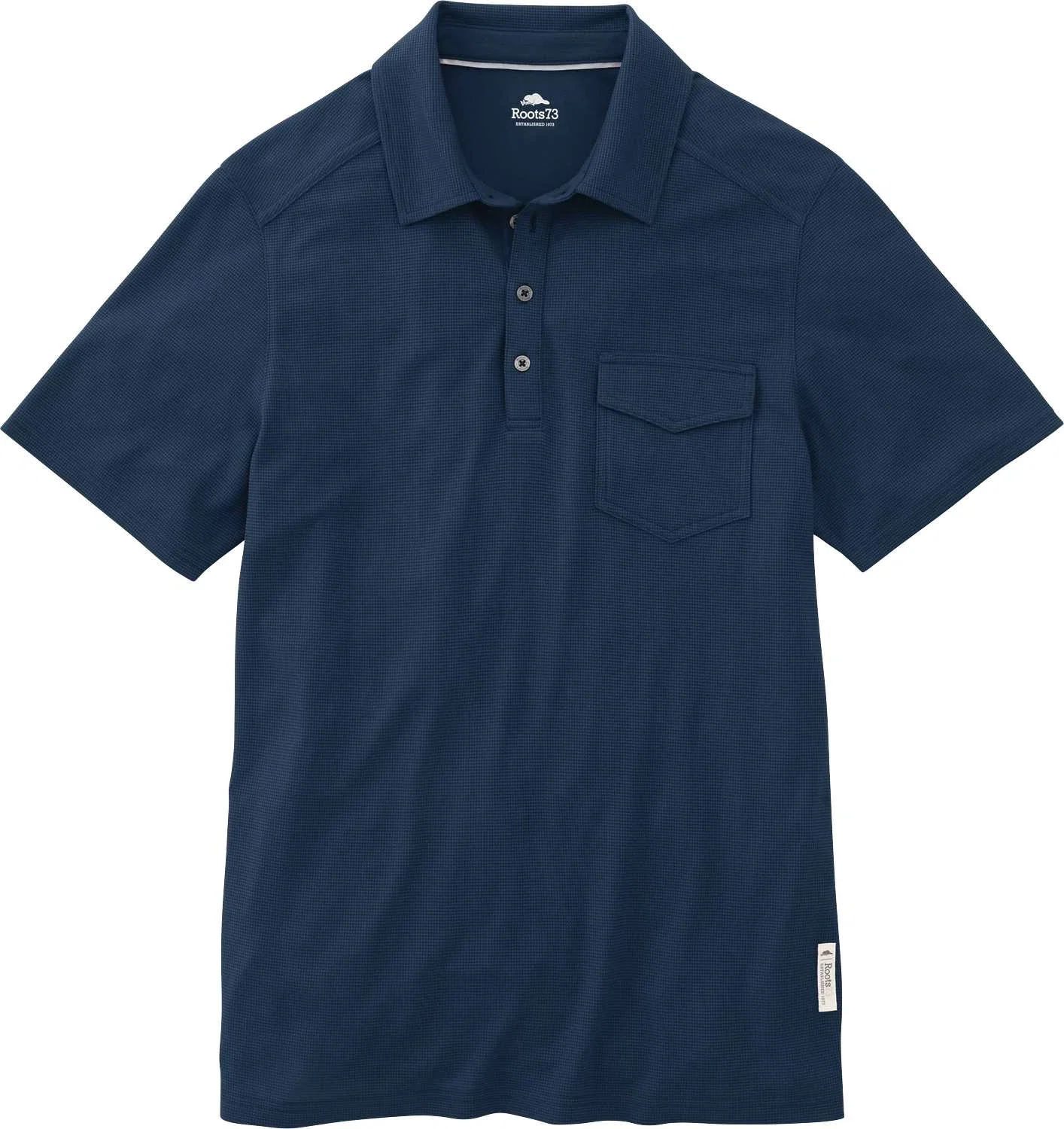 Branded Men's Roots73 Lunenburg Short Sleeve Polo — view 6