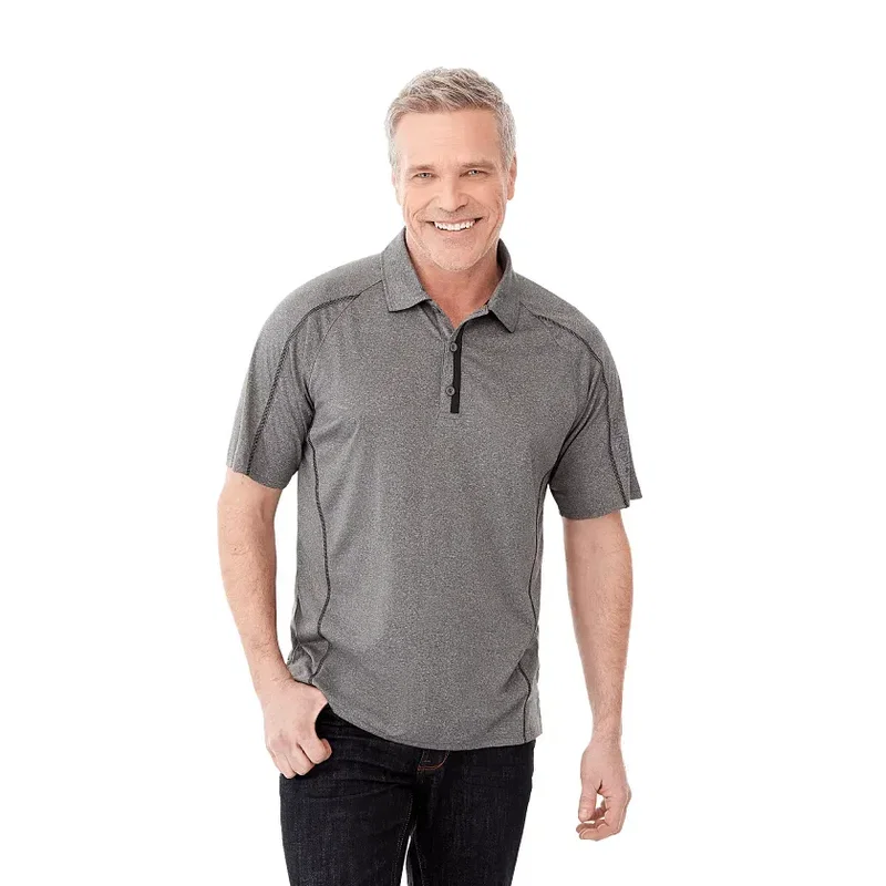 Custom Men's MACTA Short Sleeve Polo with Logo — view 13