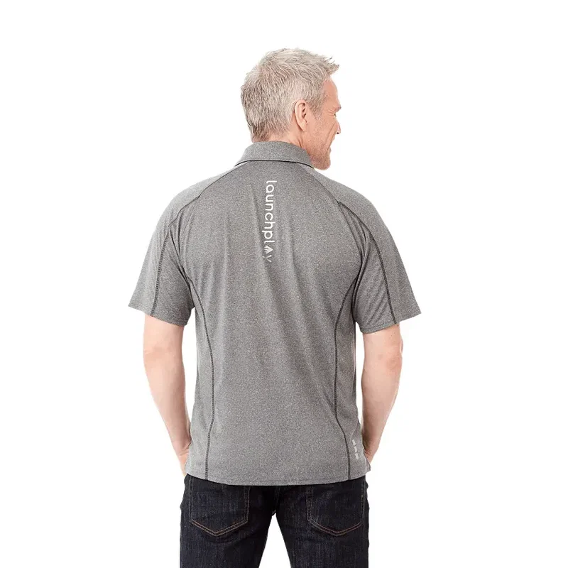 Custom Men's MACTA Short Sleeve Polo with Logo — view 16