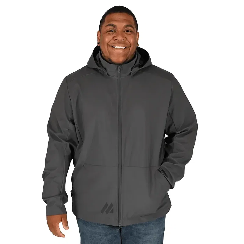 Branded Eco Softshell Jacket - MANZANO Men's — view 14