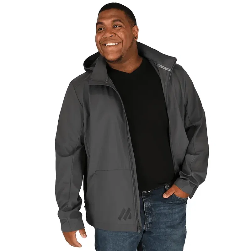 Branded Eco Softshell Jacket - MANZANO Men's — view 21