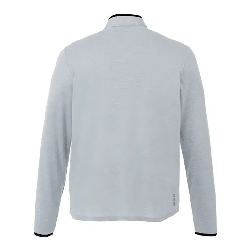 Custom Men's Mather Performance Knit Half Zip with Thumb Holes — view 13
