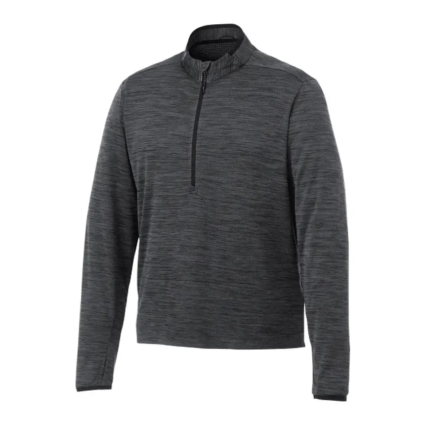 Custom Men's Mather Performance Knit Half Zip with Thumb Holes — view 3