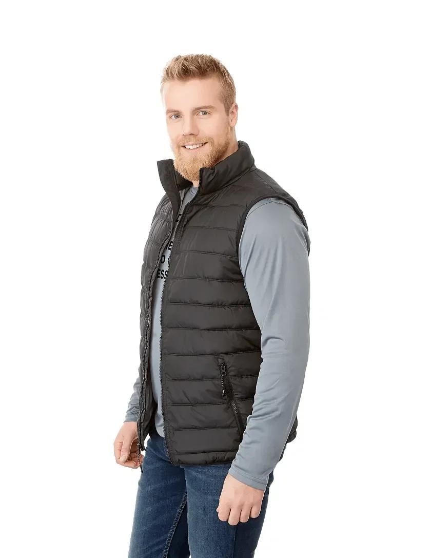 Customizable Mercer Insulated Puffer Vest for Men — view 4