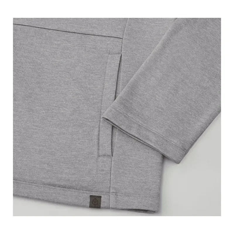 Customizable Eco Knit Full Zip Men's Jacket - MERRITT — view 22