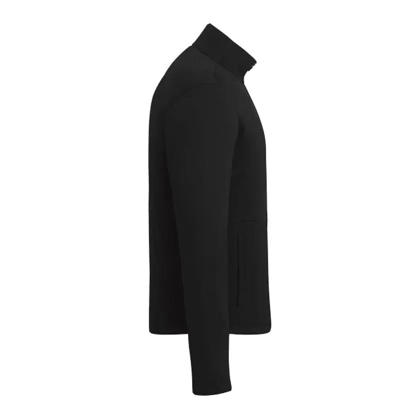 Customizable Eco Knit Full Zip Men's Jacket - MERRITT — view 4