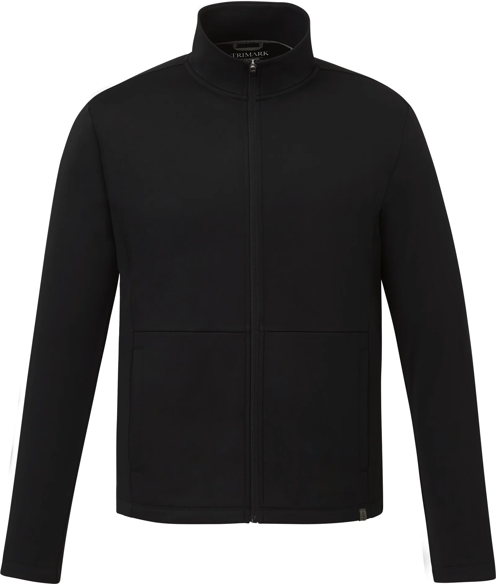 Customizable Eco Knit Full Zip Men's Jacket - MERRITT — view 74