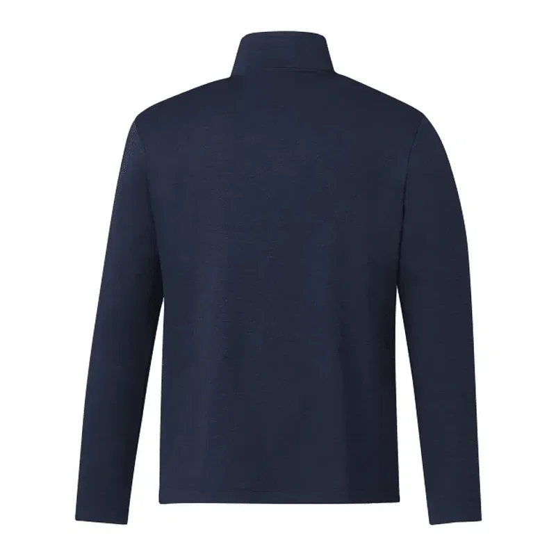 Customizable Eco Knit Full Zip Men's Jacket - MERRITT — view 8