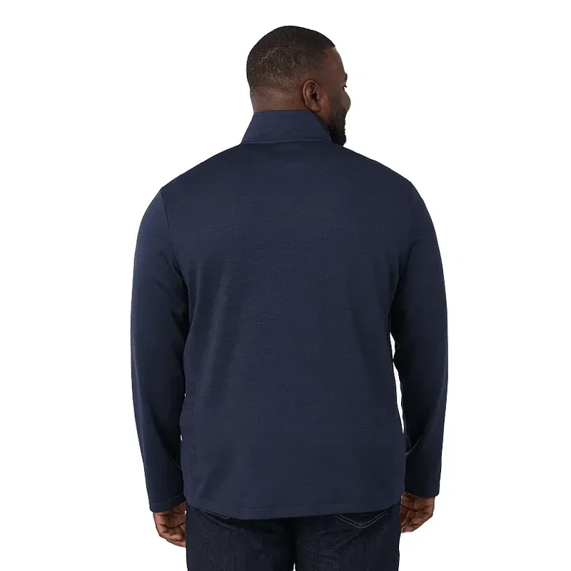 Customizable Eco Knit Full Zip Men's Jacket - MERRITT — view 9