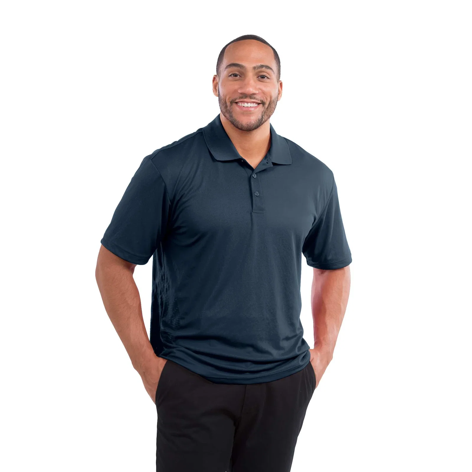 Men's MORENO Short Sleeve Performance Polo — view 109