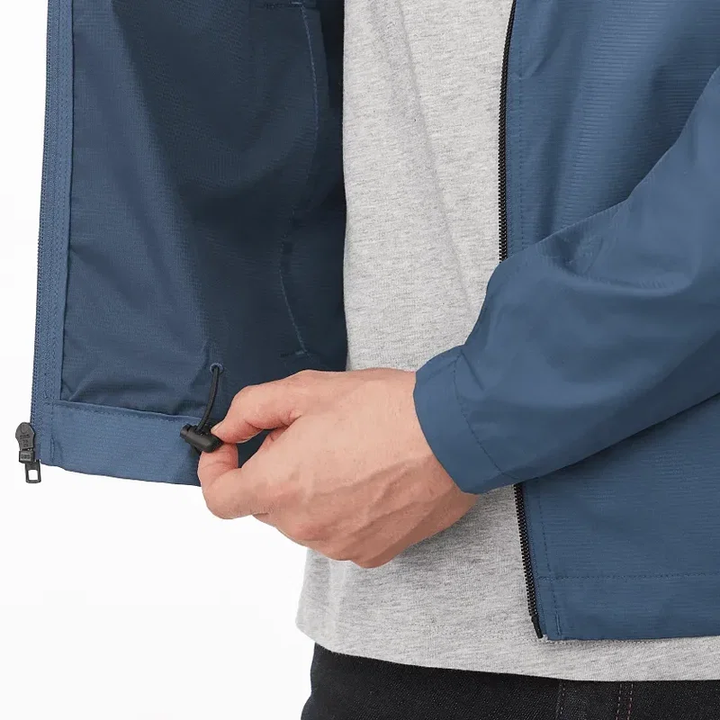 Personalized Men's Eco Water Resistant Lightweight Jacket - MORGAN — view 12