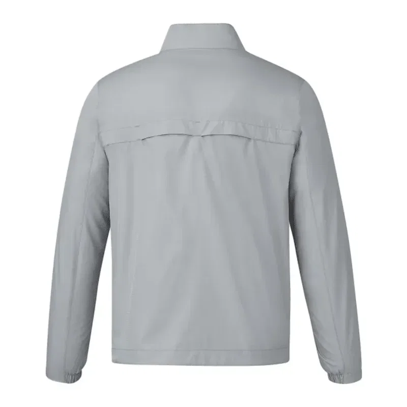 Personalized Men's Eco Water Resistant Lightweight Jacket - MORGAN — view 21