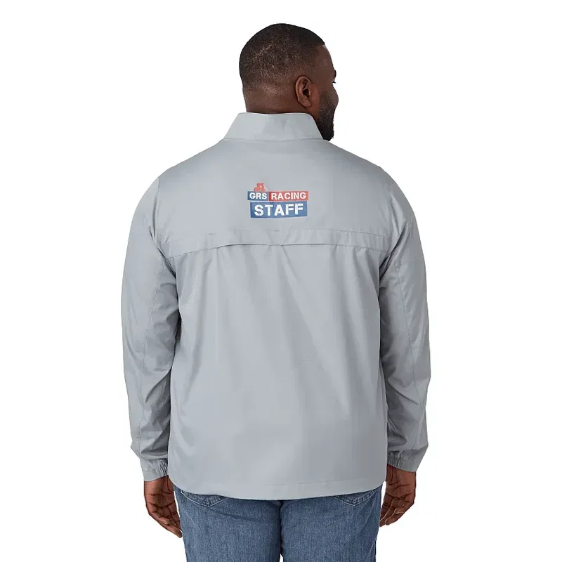 Personalized Men's Eco Water Resistant Lightweight Jacket - MORGAN — view 30